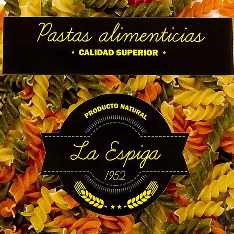 ESPIRALES TRICOLOR BOLSA 1/5 kg